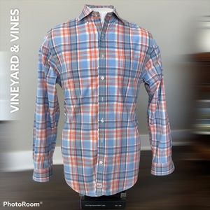 Vineyard Vines Slim Fit Sandy Plaid Murray Shirt